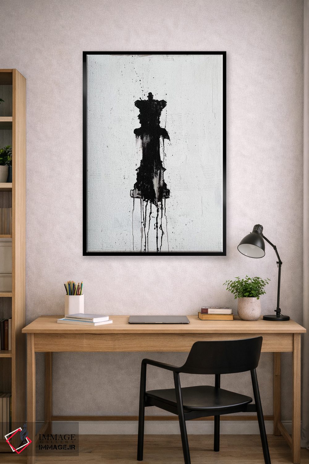 تابلو انتزاعی ملکه اثر کنت یانگستروم - D1B