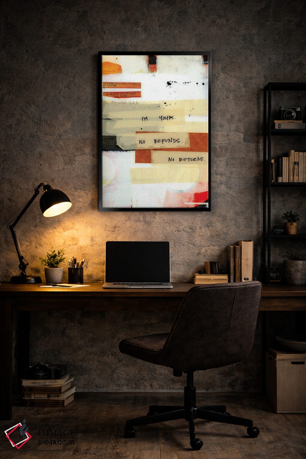 تابلو دکوراتیو بی بازگشت اثر کنت یانگستروم - D6B