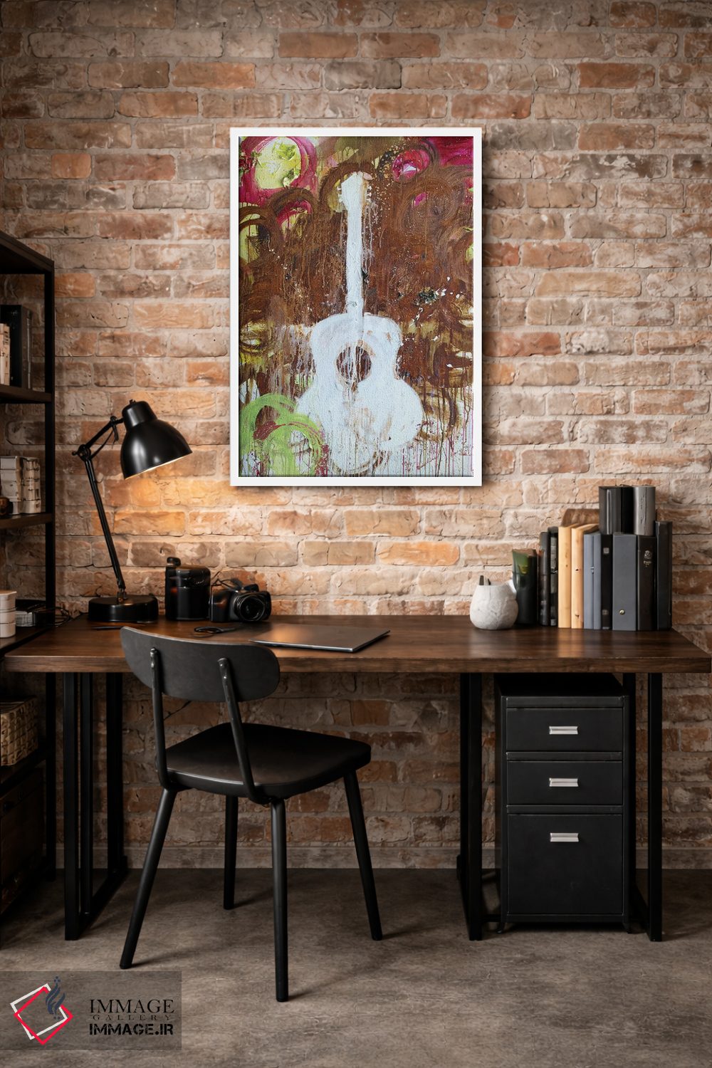 تابلو مدرن موسیقی در وجود من اثر کنت یانگستروم - D2W