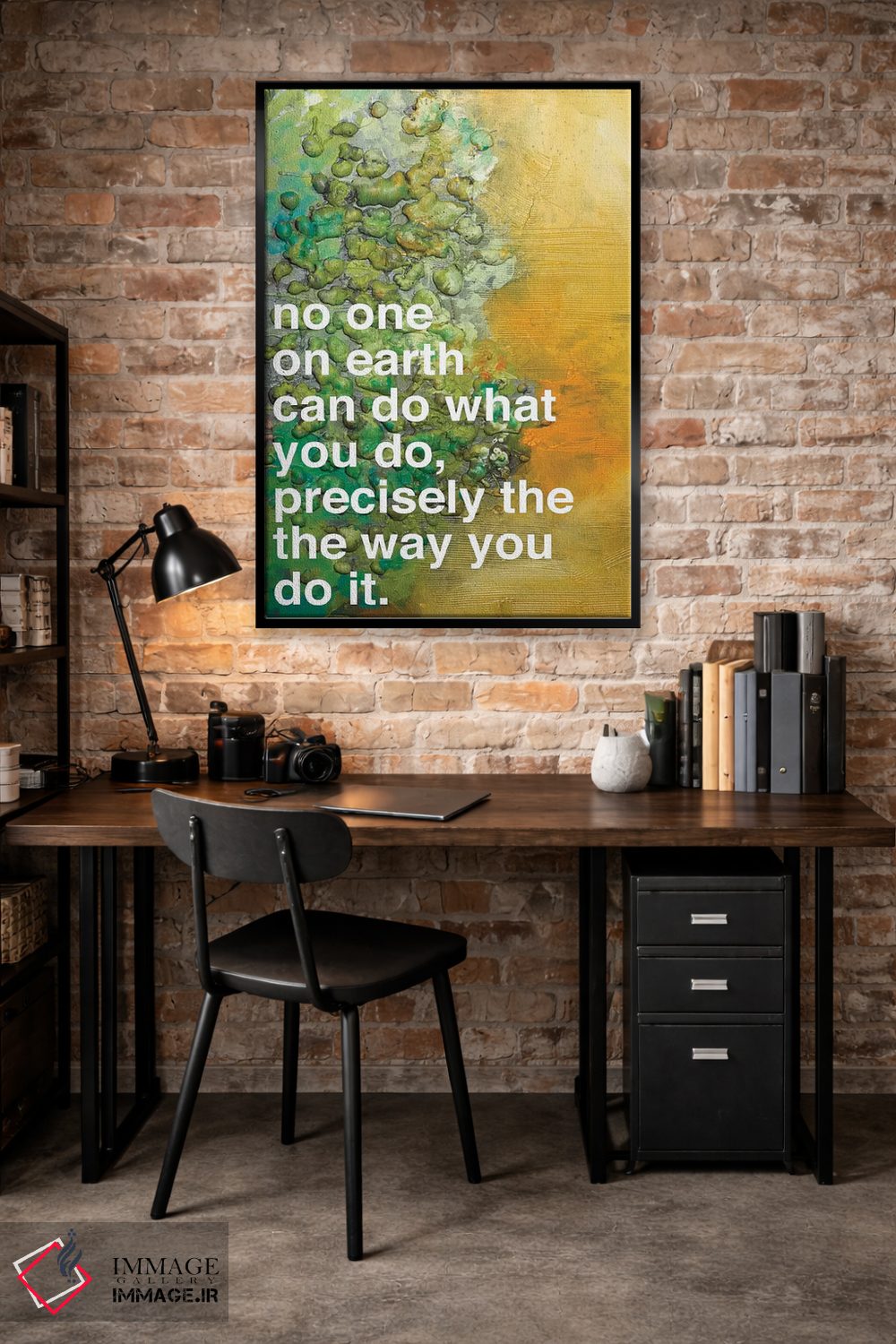 تابلو مدرن هیچ کس ۲ اثر کنت یانگستروم - D4B