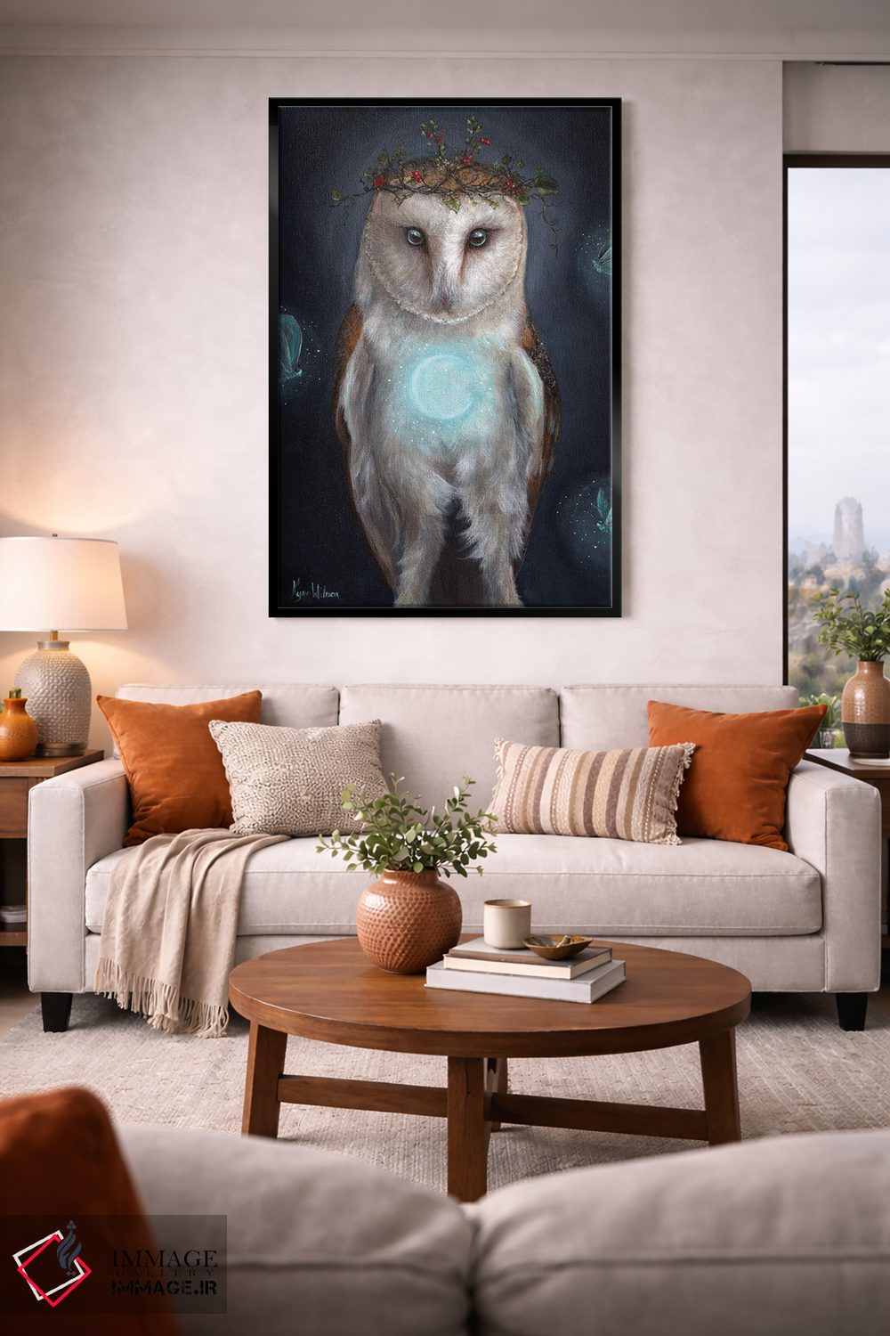 تابلو دکوراتیو ری اثر کایرا ویلسون - D2B