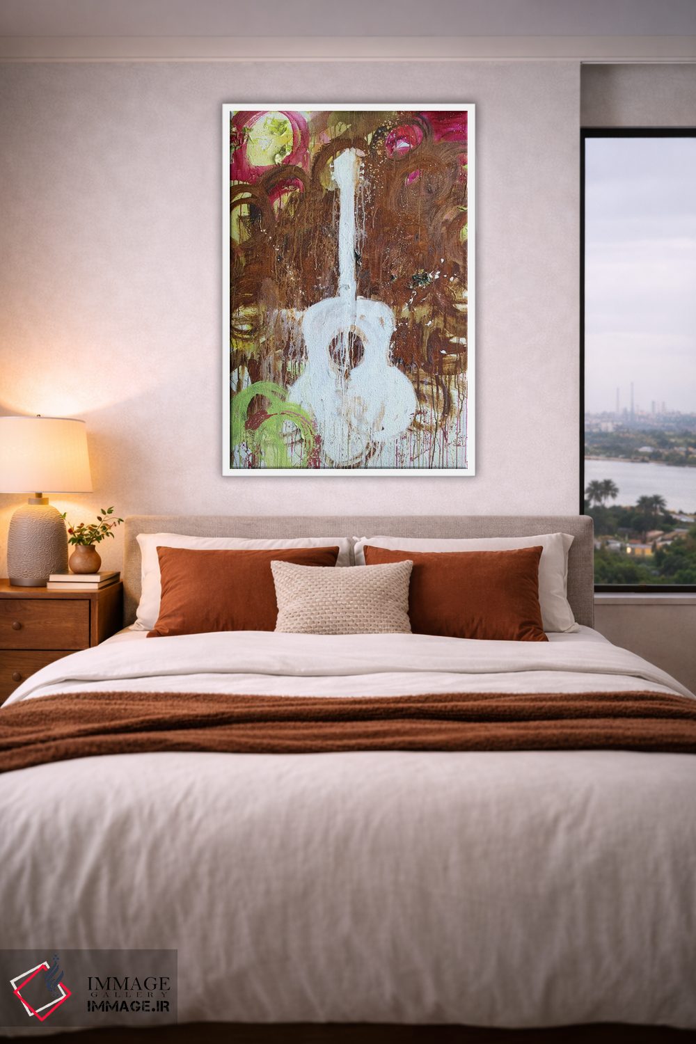 تابلو مدرن موسیقی در وجود من اثر کنت یانگستروم - D3W