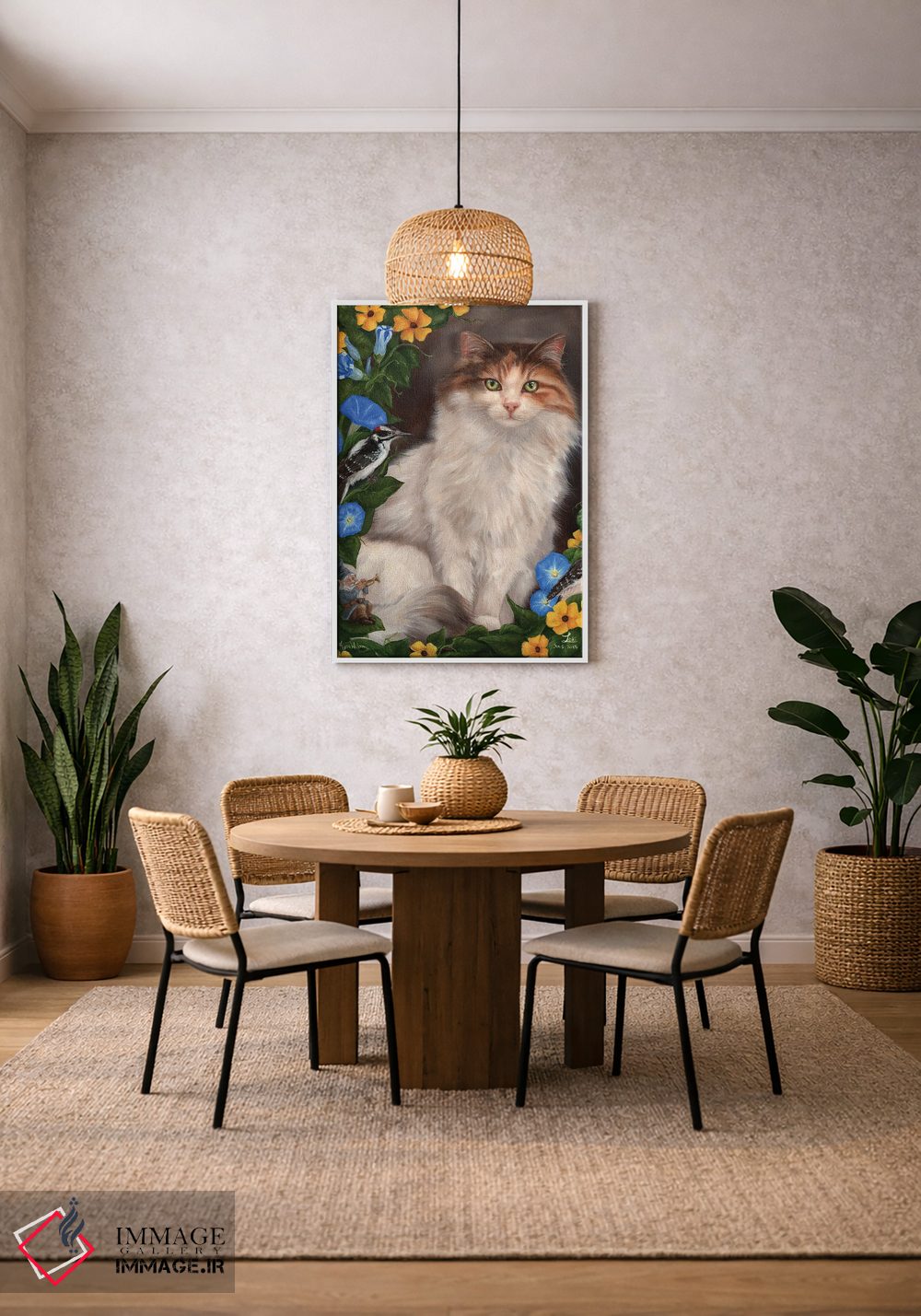 تابلو دکوراتیو در باغ اثر کایرا ویلسون - D4W