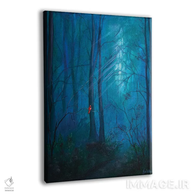 تابلو دکوراتیو کارباورال جنگلی اثر کایرا ویلسون - نمای پرسپکتیو محصول