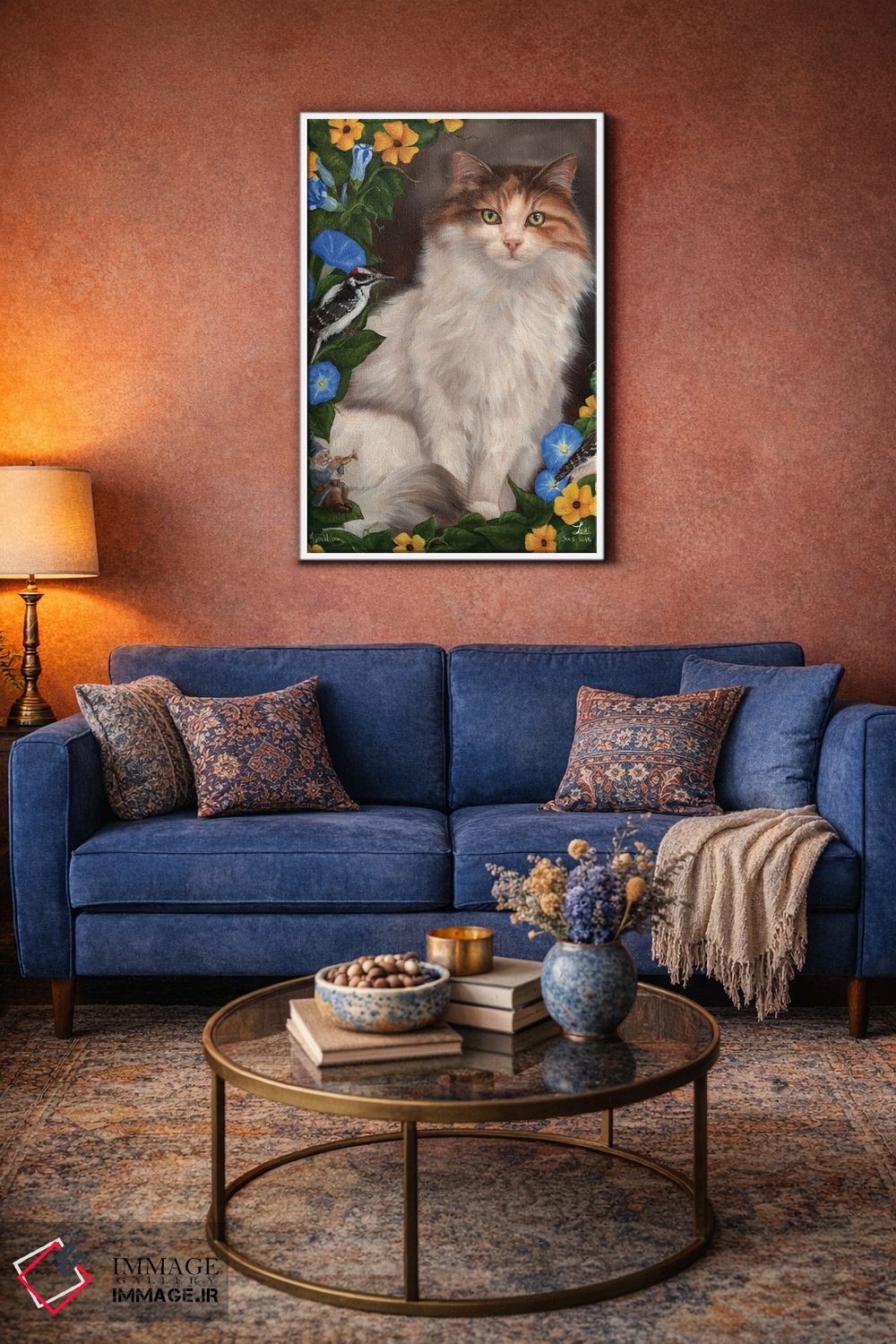 تابلو دکوراتیو در باغ اثر کایرا ویلسون - D5W