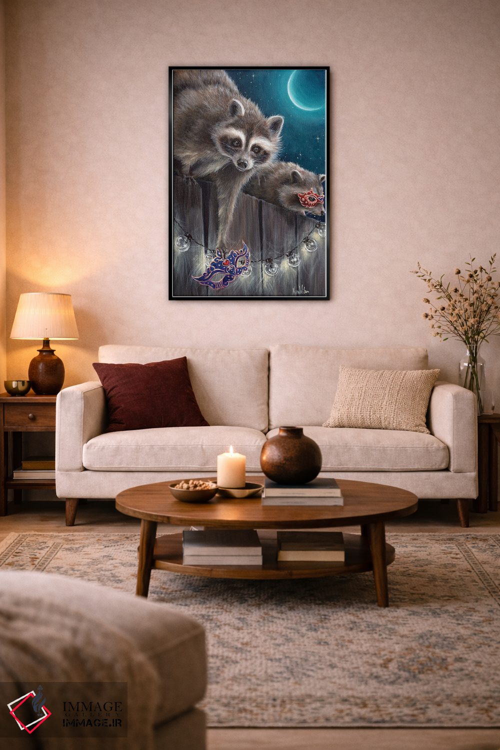 تابلو دکوراتیو بالماسکه اثر کایرا ویلسون - D4B