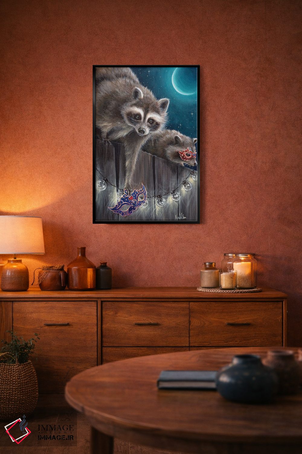 تابلو دکوراتیو بالماسکه اثر کایرا ویلسون - D5B