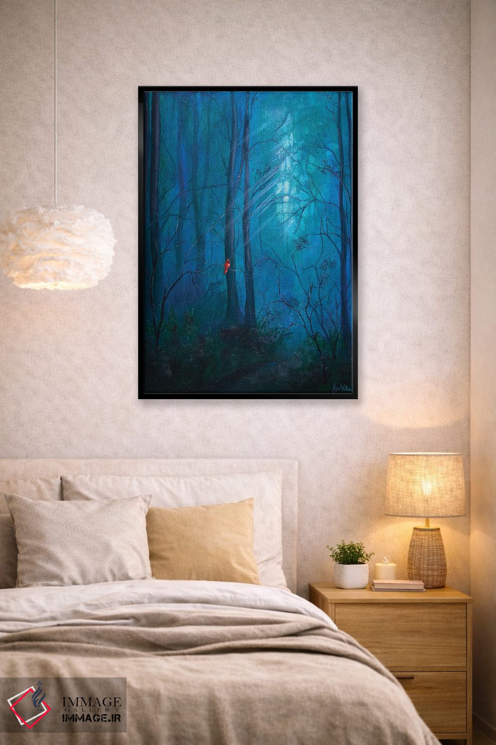 تابلو دکوراتیو کارباورال جنگلی اثر کایرا ویلسون - D1B