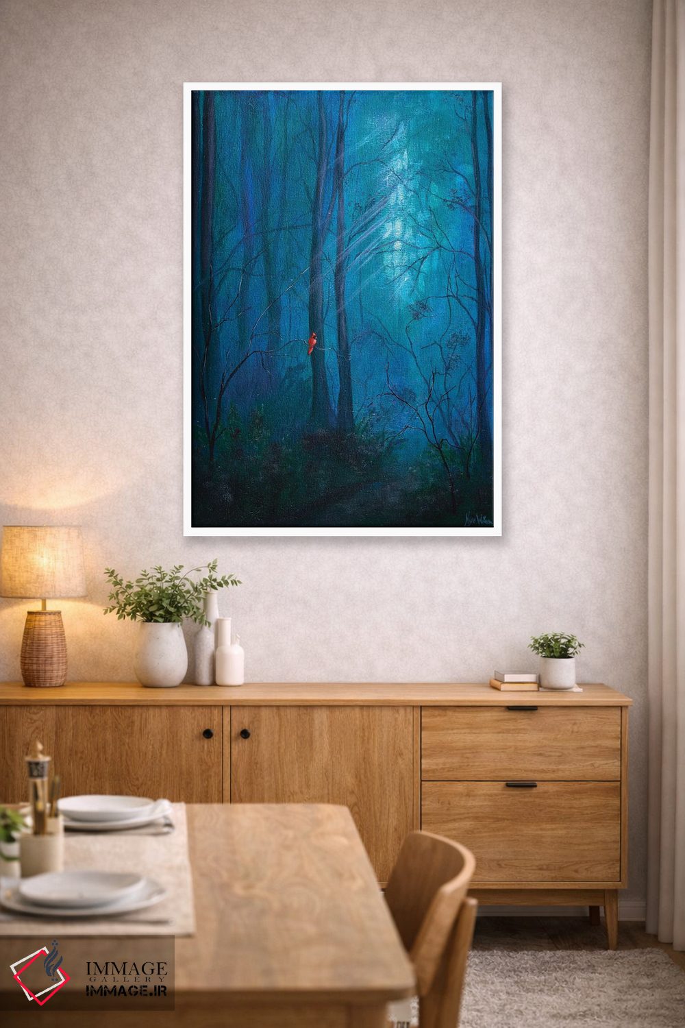 تابلو دکوراتیو کارباورال جنگلی اثر کایرا ویلسون - D4W
