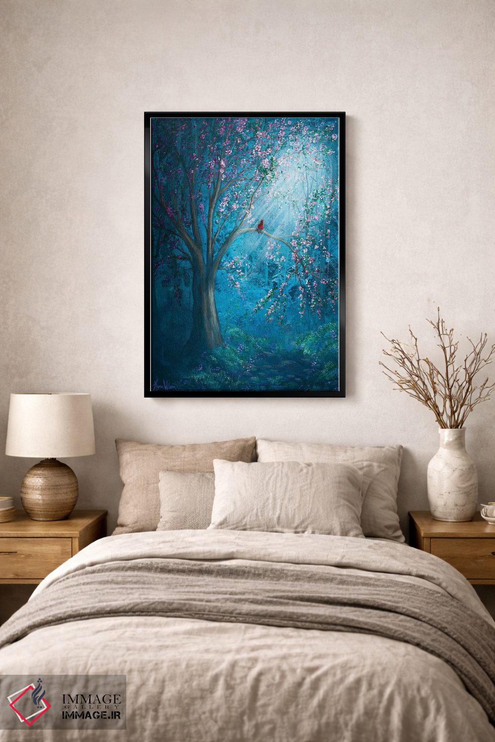 تابلو دکوراتیو شکوفه اثر کایرا ویلسون - D1B