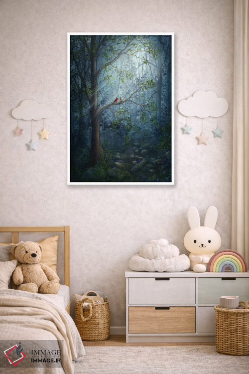 تابلو دکوراتیو جفت جنگلی اثر کایرا ویلسون - D2W