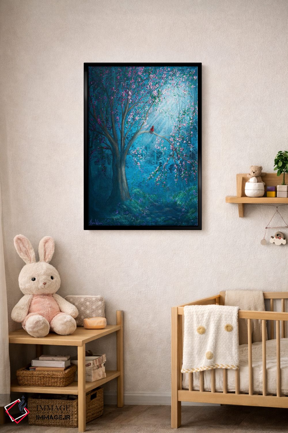 تابلو دکوراتیو شکوفه اثر کایرا ویلسون - D5B