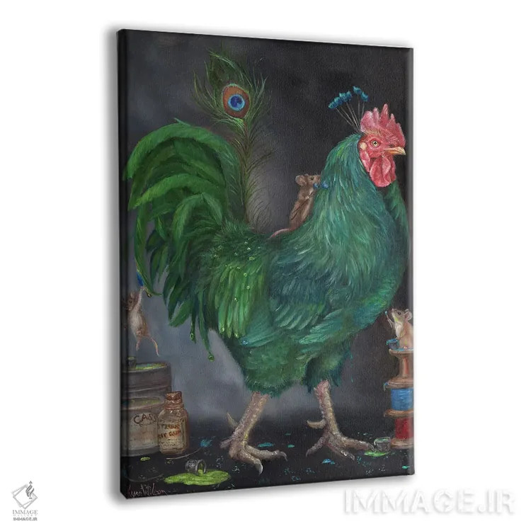 تابلو دکوراتیو امپراتور اثر کایرا ویلسون - نمای پرسپکتیو محصول