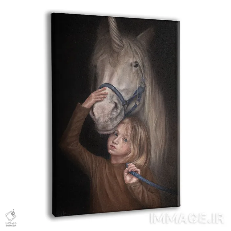 تابلو دکوراتیو فیث اثر کایرا ویلسون - نمای پرسپکتیو محصول