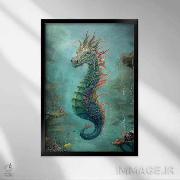 تابلو دکوراتیو توین اثر کایرا ویلسون - نمای قابدار مشکی