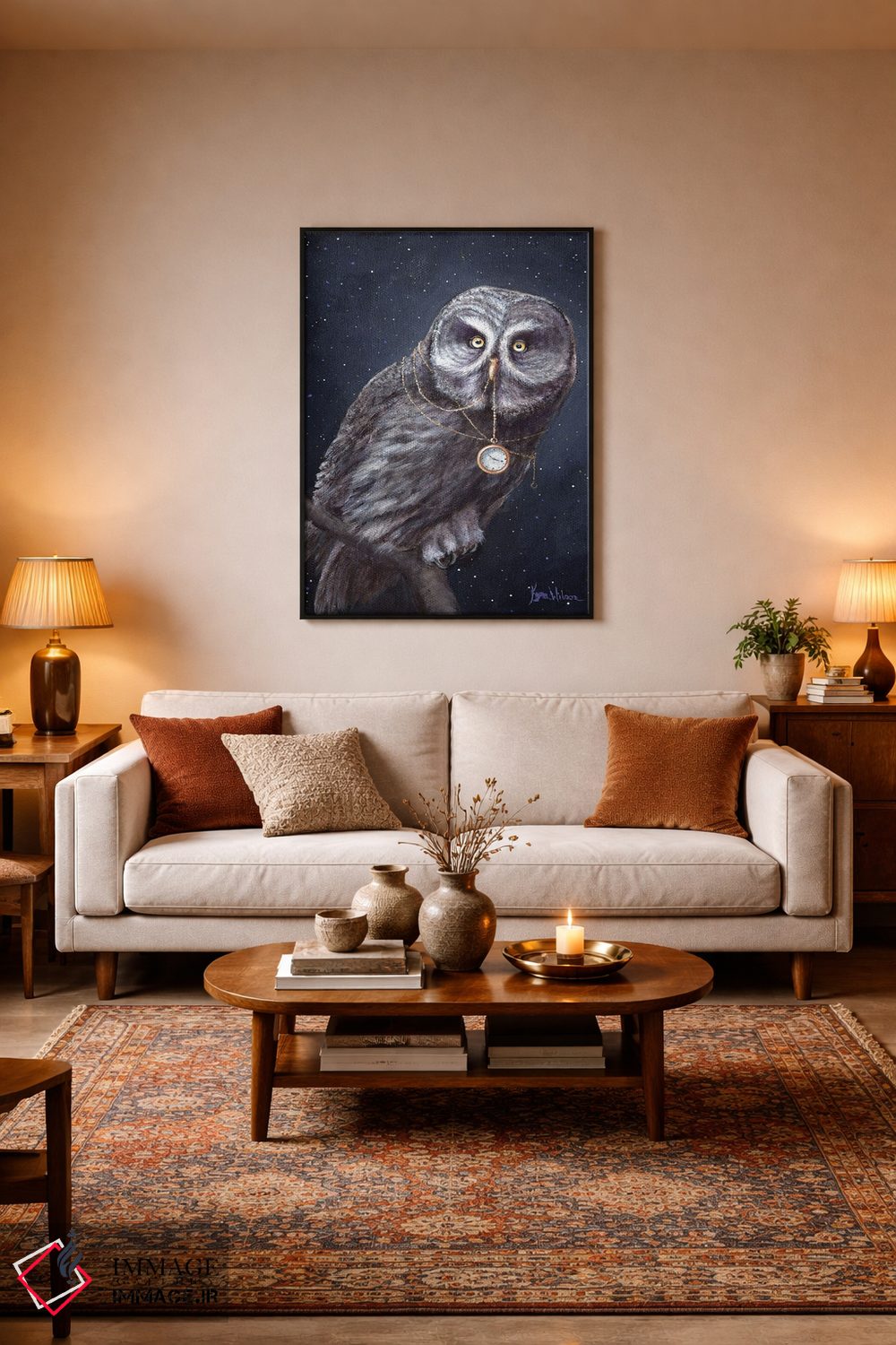 تابلو دکوراتیو نگهبان زمان اثر کایرا ویلسون - D4B