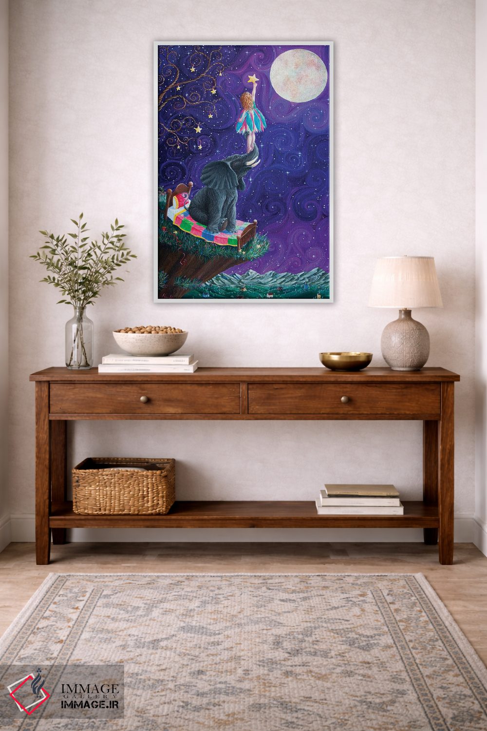 تابلو دکوراتیو سومنیم اثر کایرا ویلسون - D3W