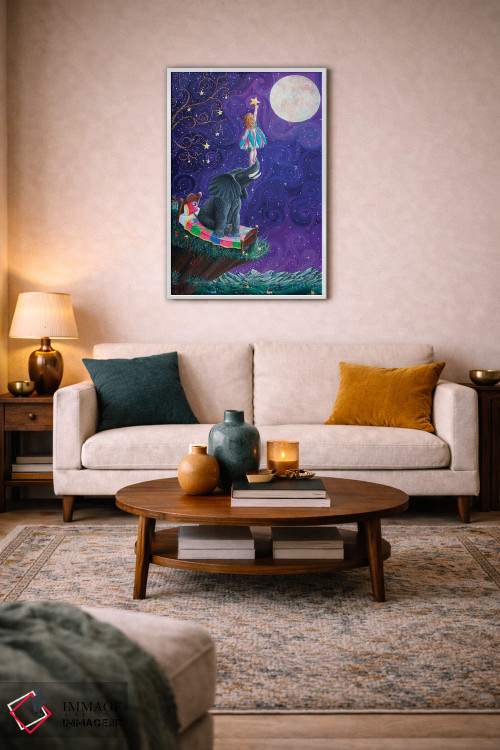 تابلو دکوراتیو سومنیم اثر کایرا ویلسون - D4W