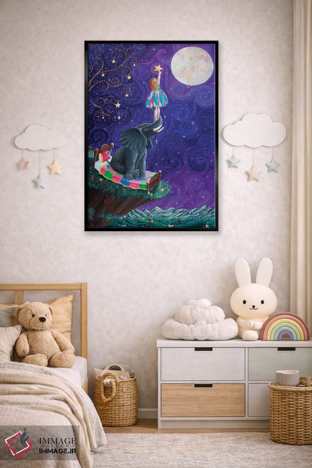 تابلو دکوراتیو سومنیم اثر کایرا ویلسون - D6B