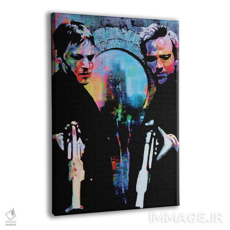 تابلو دکوراتیو قدیسان بونداک اثر کایل ویلیس - نمای پرسپکتیو محصول