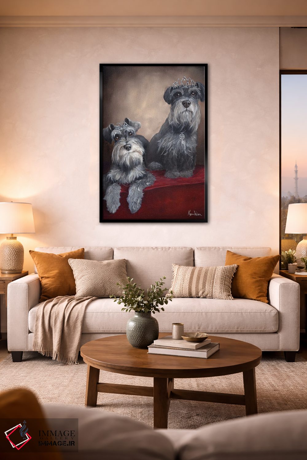 تابلو دکوراتیو شاهزاده خانم ها اثر کایرا ویلسون - D2B