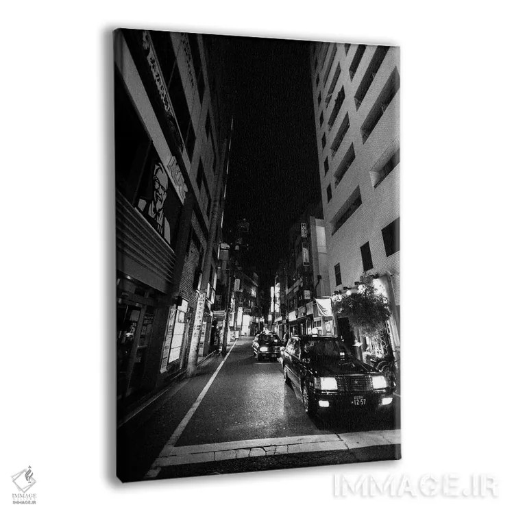 تابلو دکوراتیو یک یاکوزا، کی اف سی لطفا اثر کنزو ایجیری - نمای پرسپکتیو محصول