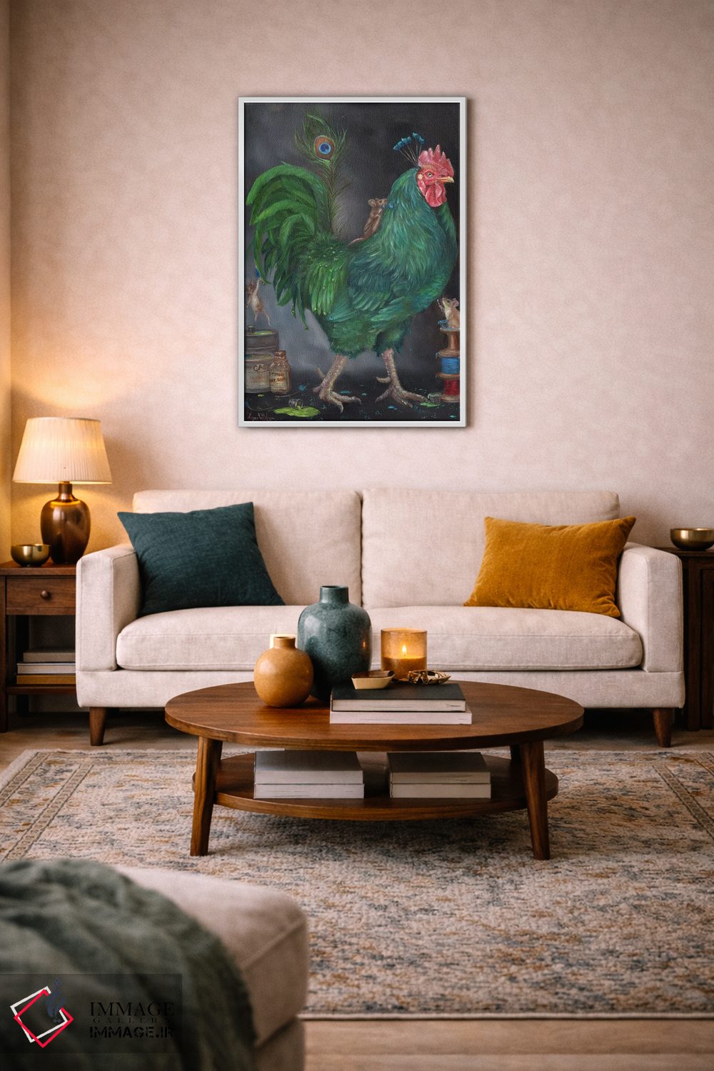 تابلو دکوراتیو امپراتور اثر کایرا ویلسون - D3W