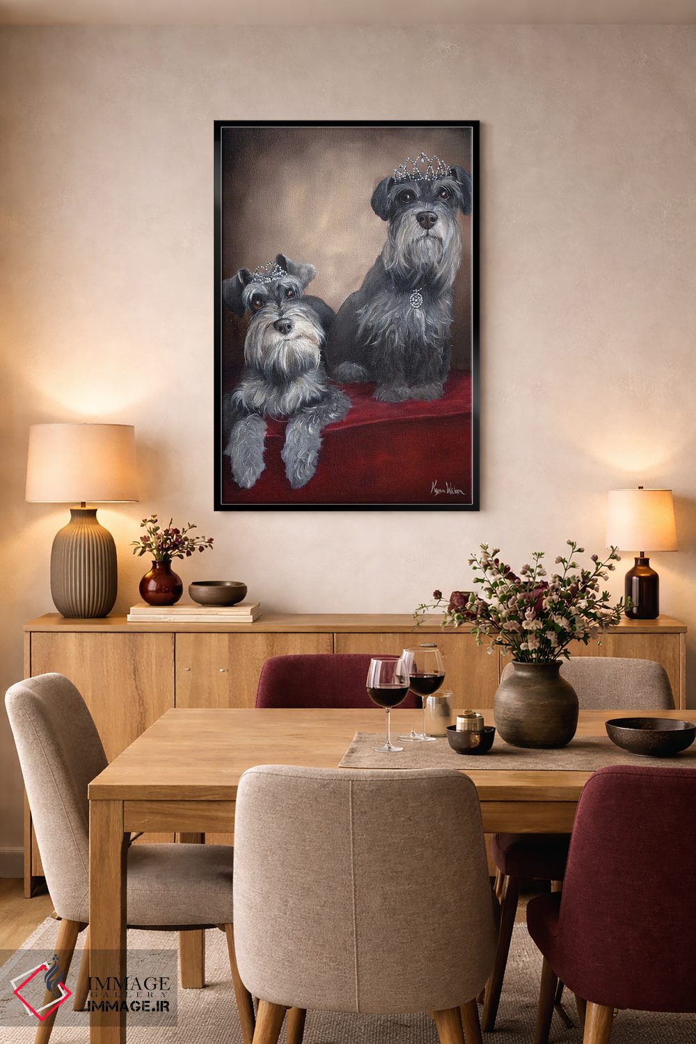 تابلو دکوراتیو شاهزاده خانم ها اثر کایرا ویلسون - D5B