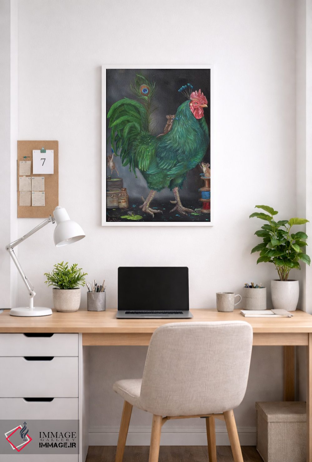 تابلو دکوراتیو امپراتور اثر کایرا ویلسون - D4W