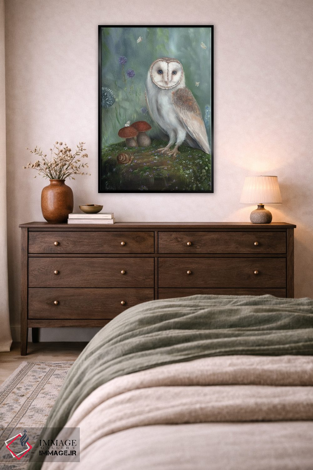 تابلو دکوراتیو دوستان جنگلی اثر کایرا ویلسون - D5B