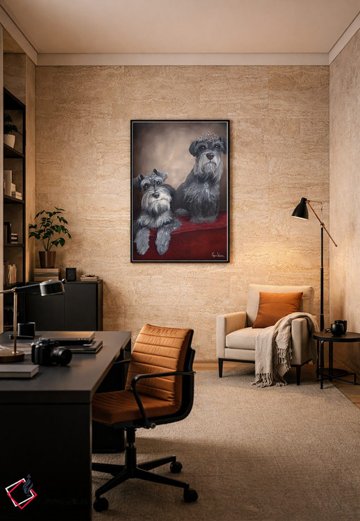 تابلو دکوراتیو شاهزاده خانم ها اثر کایرا ویلسون - D6B