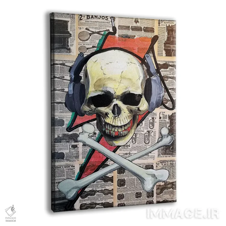 تابلو دکوراتیو میراث صدا اثر کایل ویلیس - نمای پرسپکتیو محصول