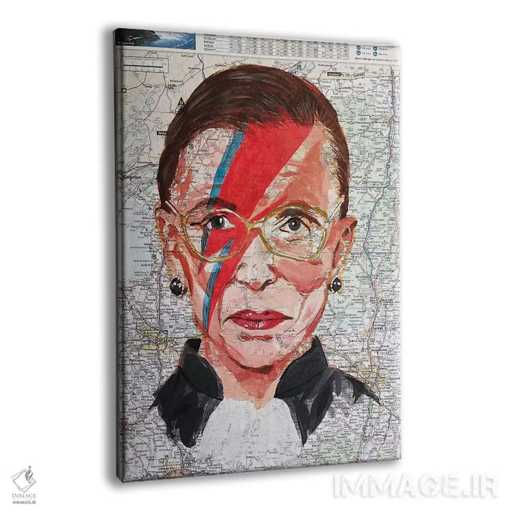 تابلو دکوراتیو روث از نیویورک اثر کایل ویلیس - نمای پرسپکتیو محصول