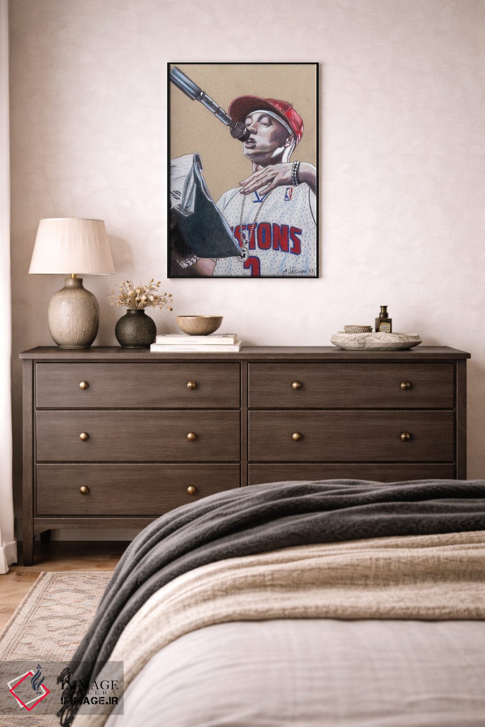 تابلو دکوراتیو امینم اثر کتی سالیوان - D3B