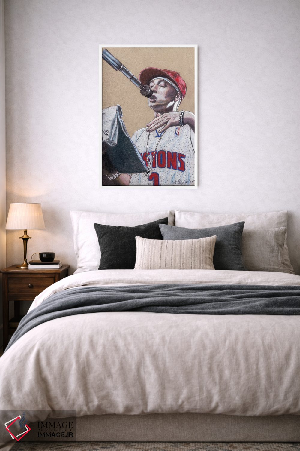 تابلو دکوراتیو امینم اثر کتی سالیوان - D6W