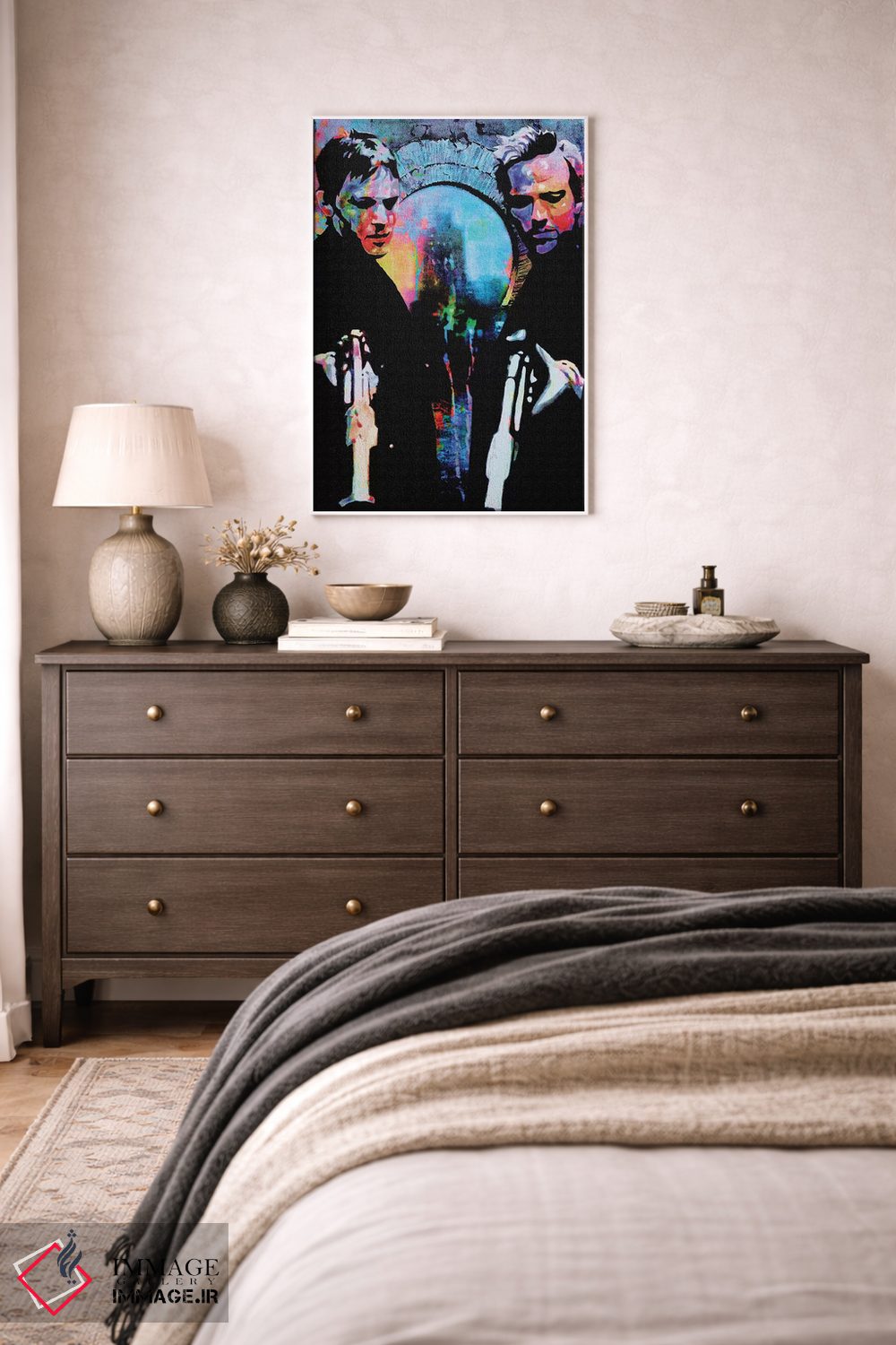 تابلو دکوراتیو قدیسان بونداک اثر کایل ویلیس - D3W