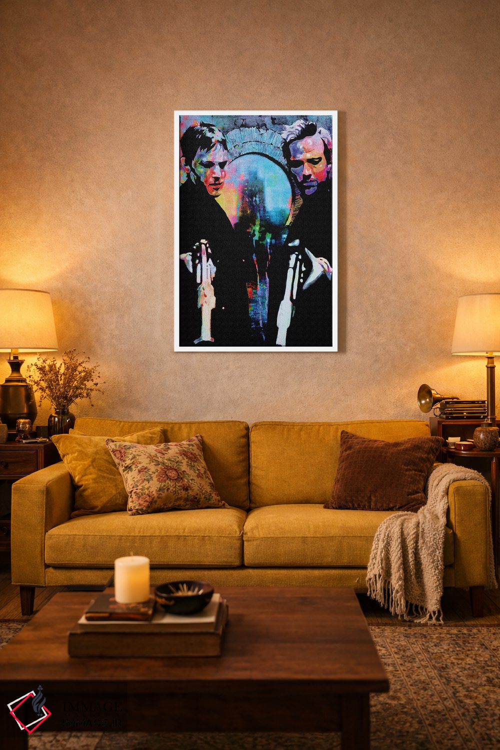 تابلو دکوراتیو قدیسان بونداک اثر کایل ویلیس - D2W