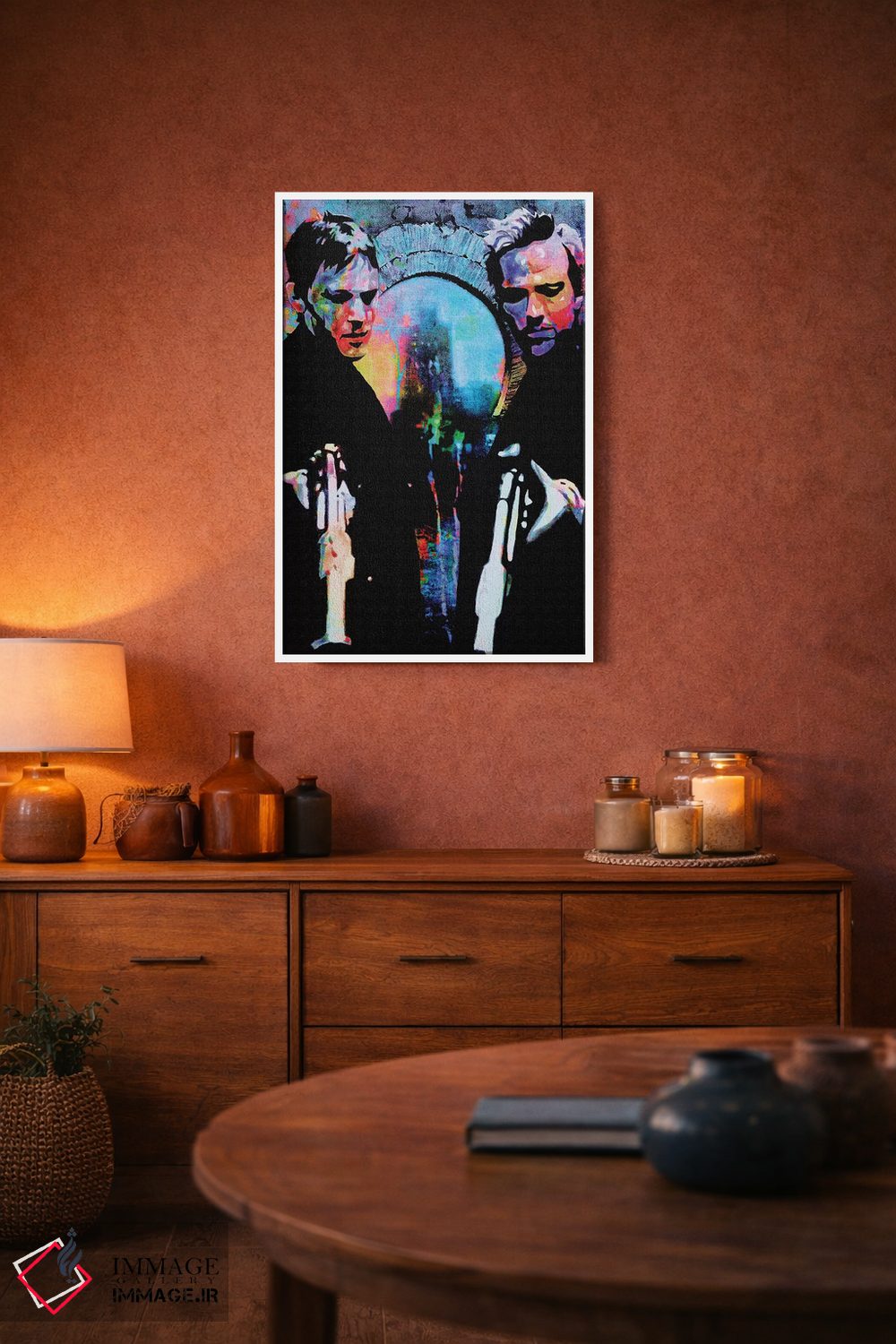 تابلو دکوراتیو قدیسان بونداک اثر کایل ویلیس - D4W