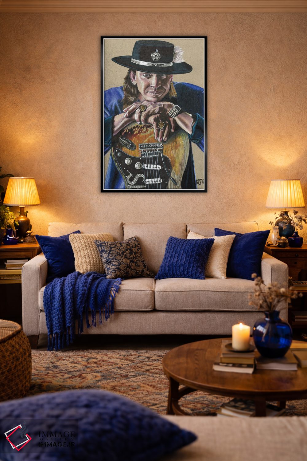 تابلو دکوراتیو استوی ری وان اثر کتی سالیوان - D3B