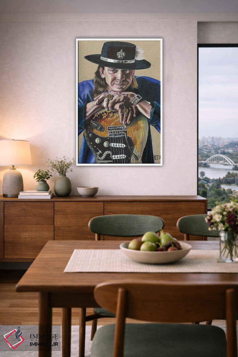 تابلو دکوراتیو استوی ری وان اثر کتی سالیوان - D5W