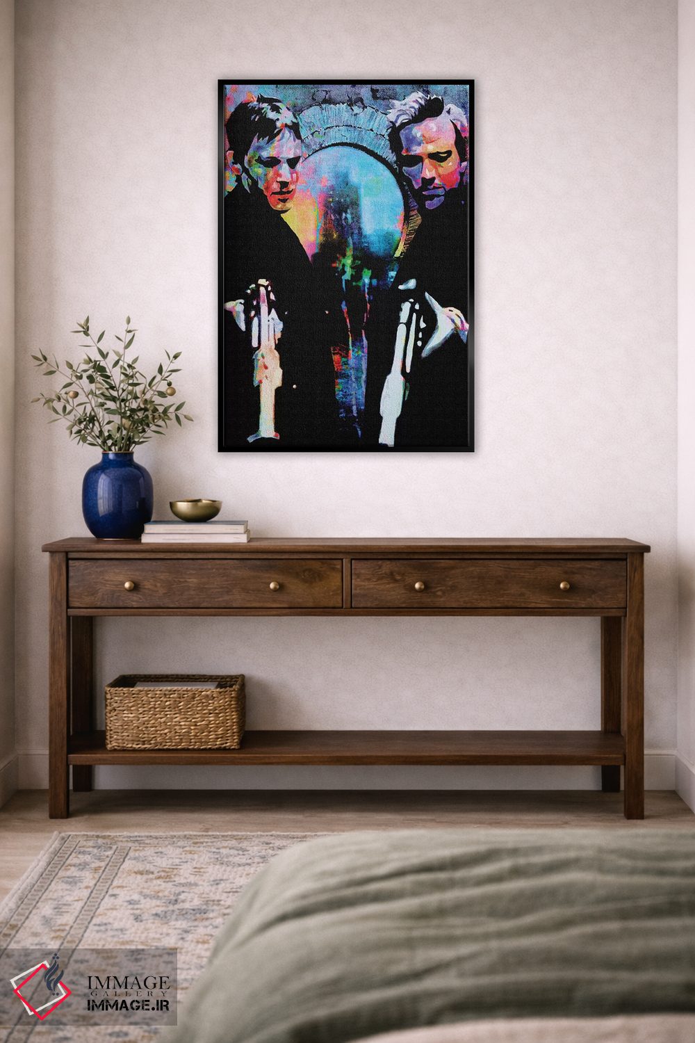 تابلو دکوراتیو قدیسان بونداک اثر کایل ویلیس - D6B