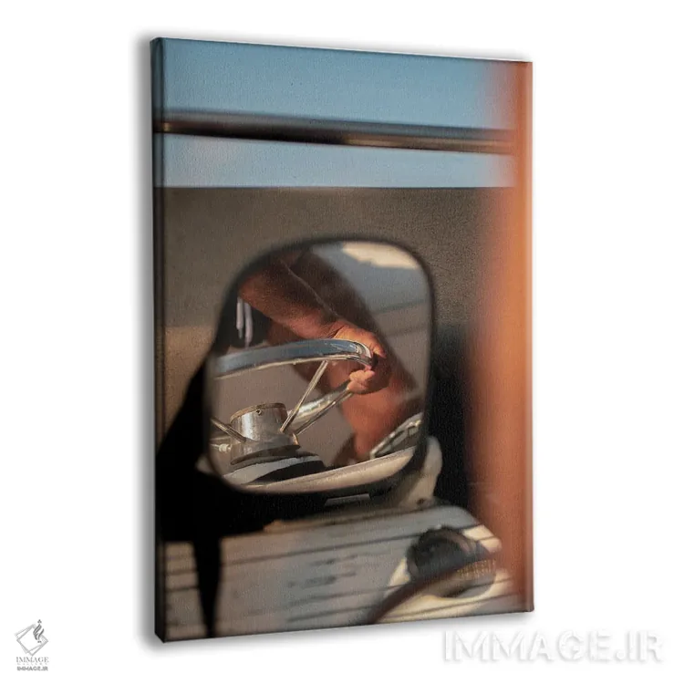 تابلو دکوراتیو سفر آینه ای اثر کنزو ایجیری - نمای پرسپکتیو محصول