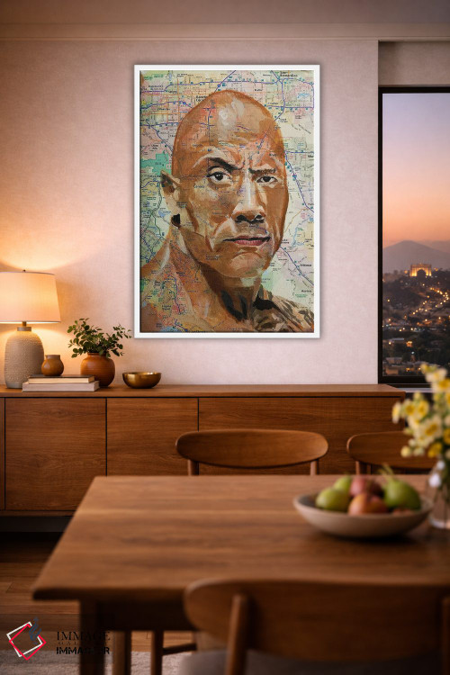 تابلو دکوراتیو دواین اثر کایل ویلیس - D2W