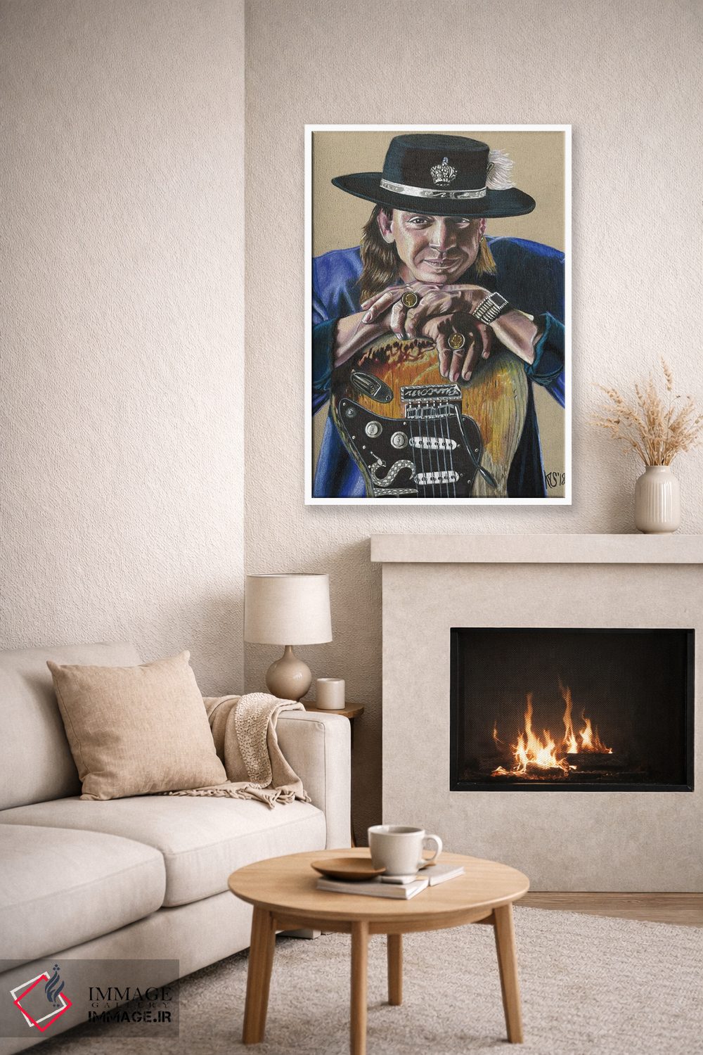 تابلو دکوراتیو استوی ری وان اثر کتی سالیوان - D6W