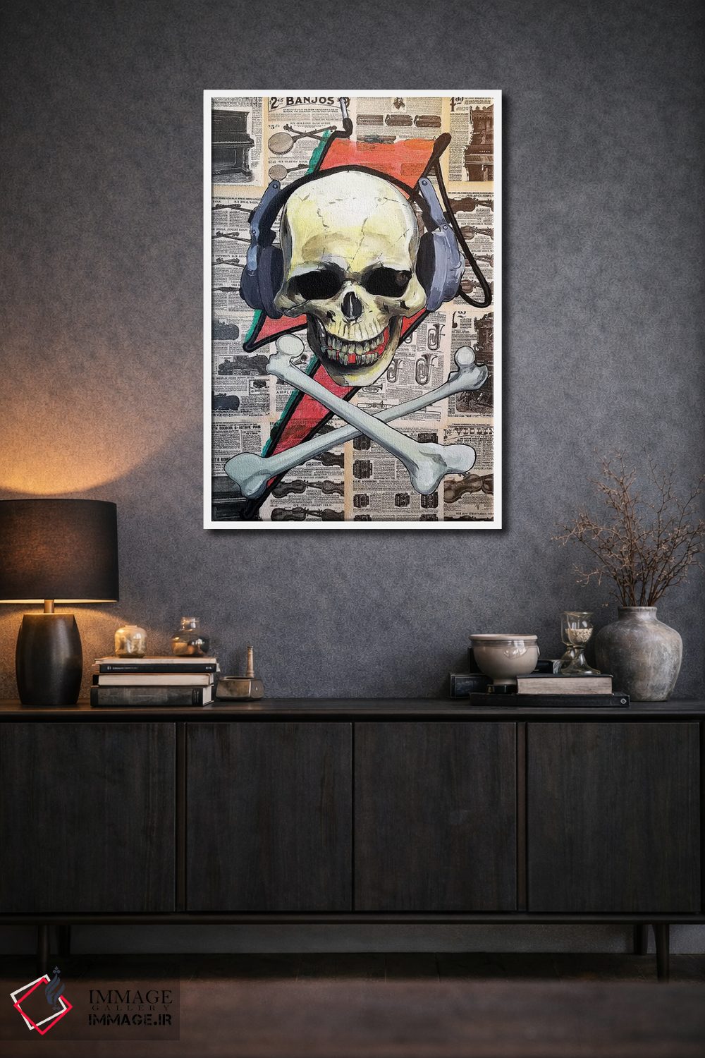 تابلو دکوراتیو میراث صدا اثر کایل ویلیس - D1W