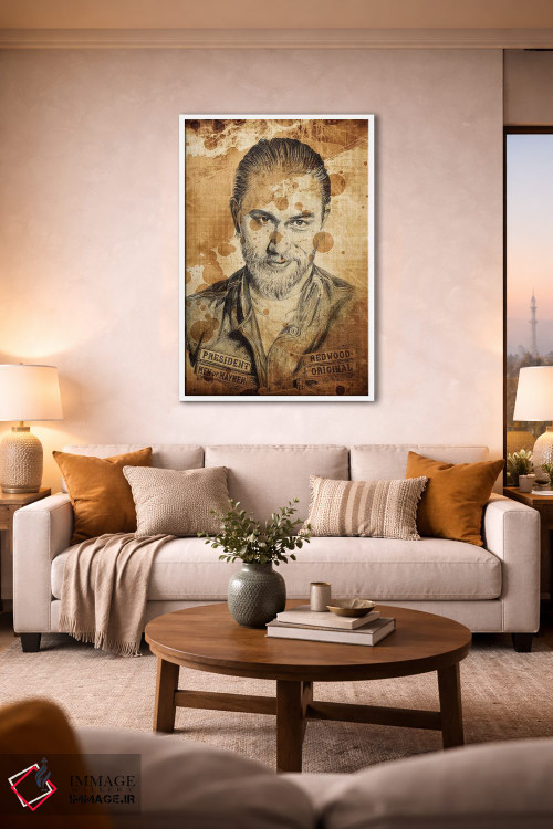 تابلو دکوراتیو جکس از سریال "فرزندان هرج و مرج" با خودکار اثر کایل ویلیس - D1W