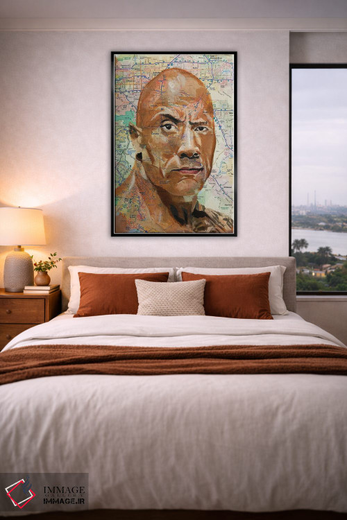 تابلو دکوراتیو دواین اثر کایل ویلیس - D4B