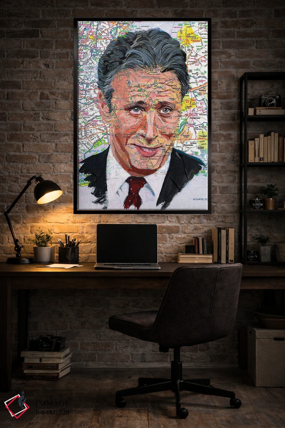 تابلو دکوراتیو جان استوارت اثر کایل ویلیس - D4B