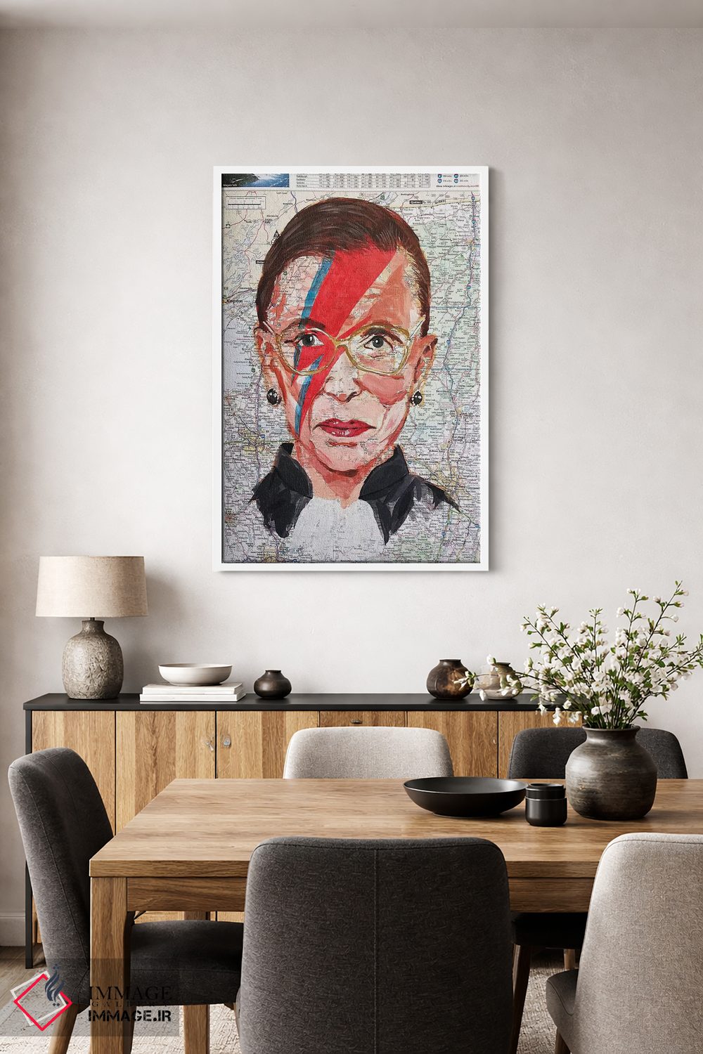 تابلو دکوراتیو روث از نیویورک اثر کایل ویلیس - D4W