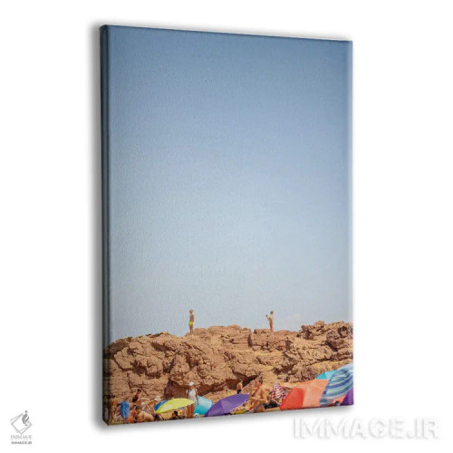 تابلو دکوراتیو منورکا اثر کنزو ایجیری - نمای پرسپکتیو محصول